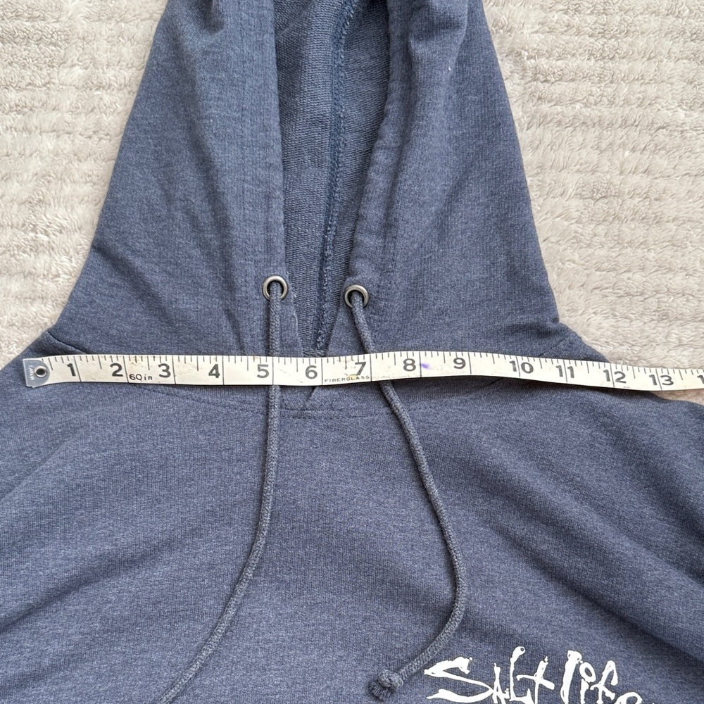 Navy Blue Hoodie Medium Young Men’s Salt Life Hoodie - Picture 9 of 13